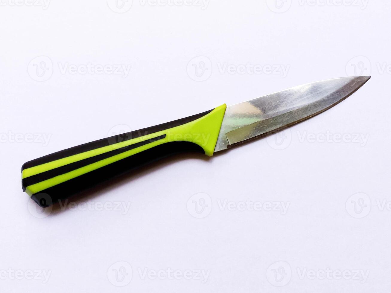 Vegetable Cutting Knife isolated on white background photo