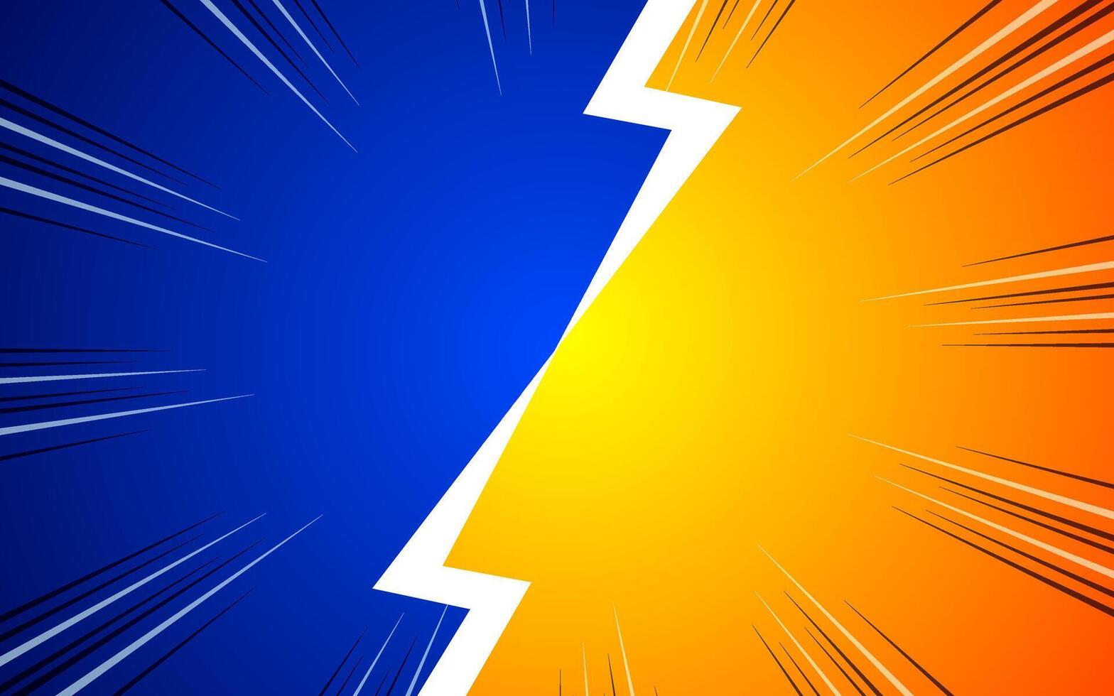 Versus comic frame. Vs comics book clash frames on halftone stripes background vector
