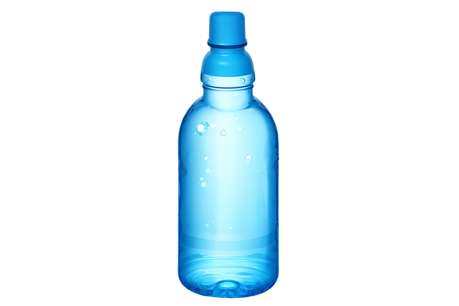 Water Bottle isolated on transparent background. png