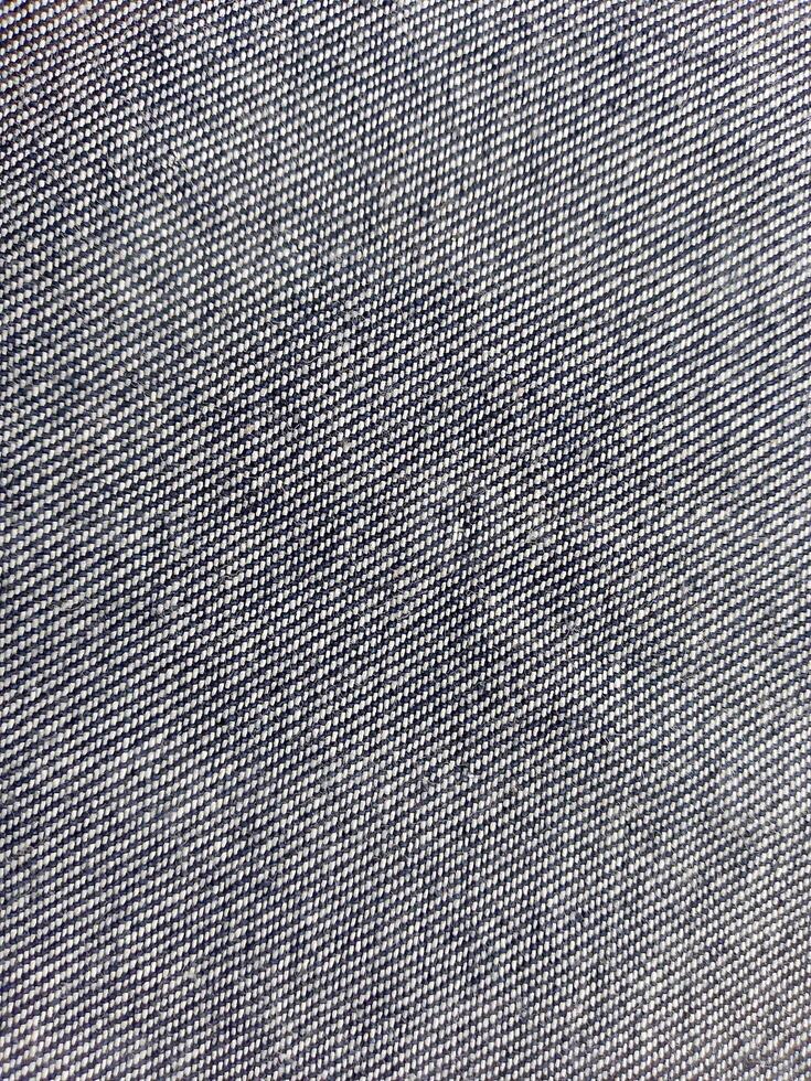 Closeup view of jeans fabric texture photo