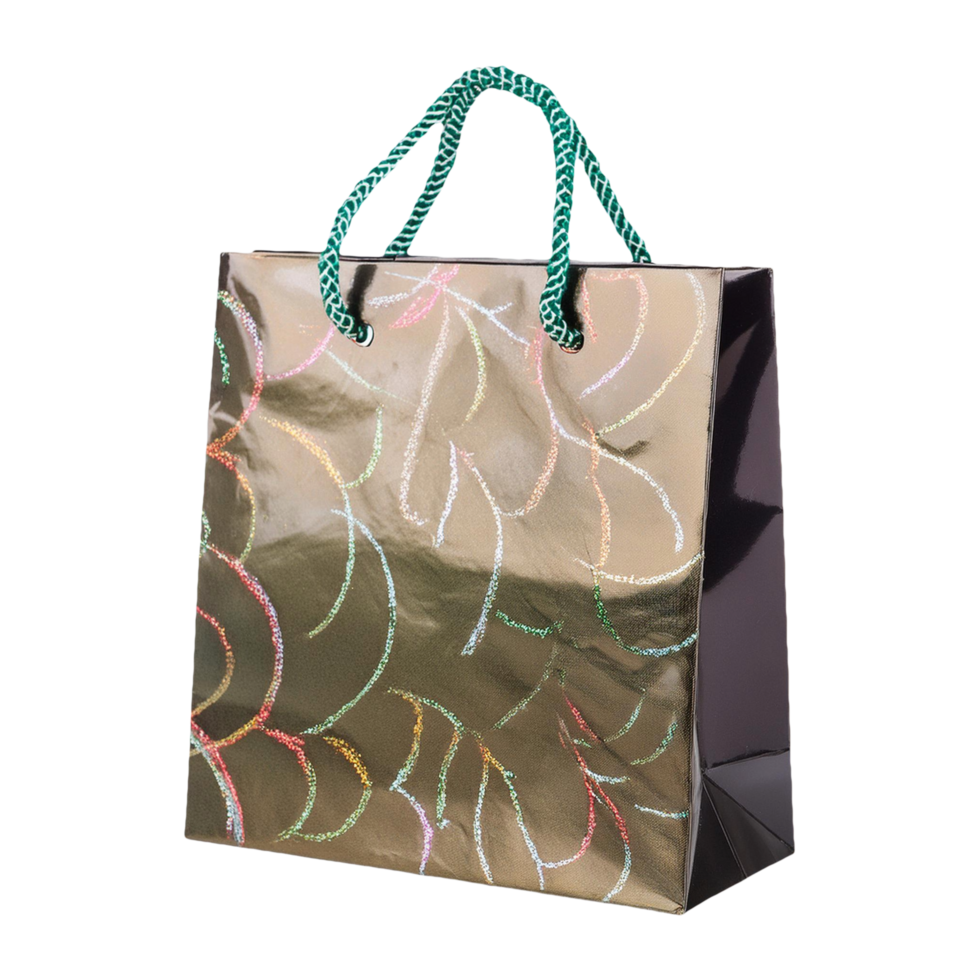 Paper Shopping Bag Isolated On A Transparent Background. png