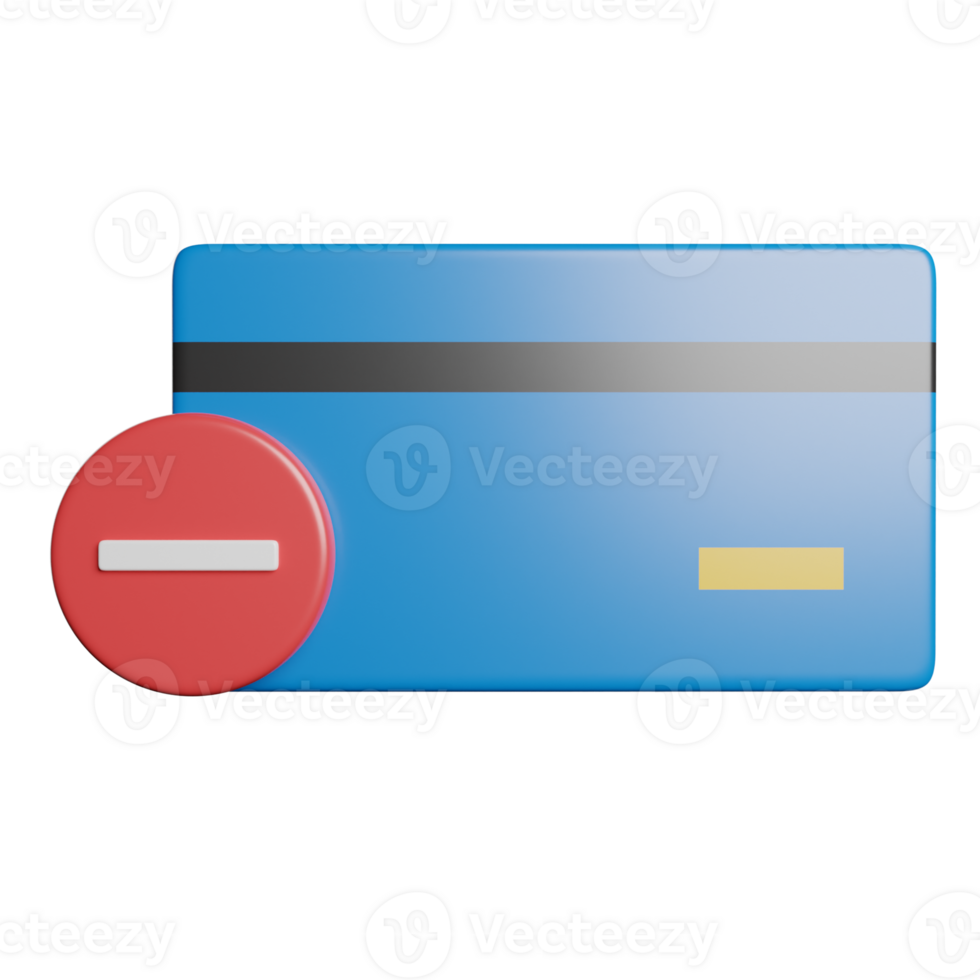 Remove Payment Card png