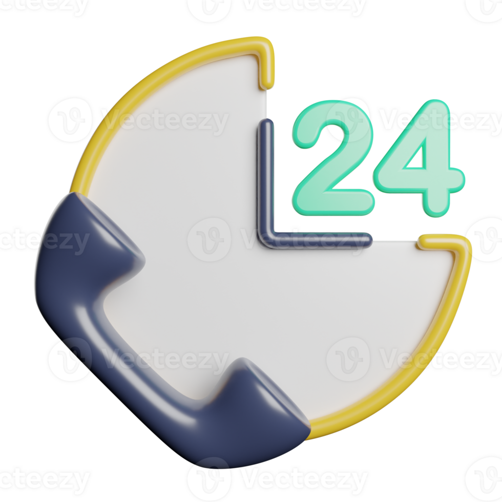 24 Hours Support Service png