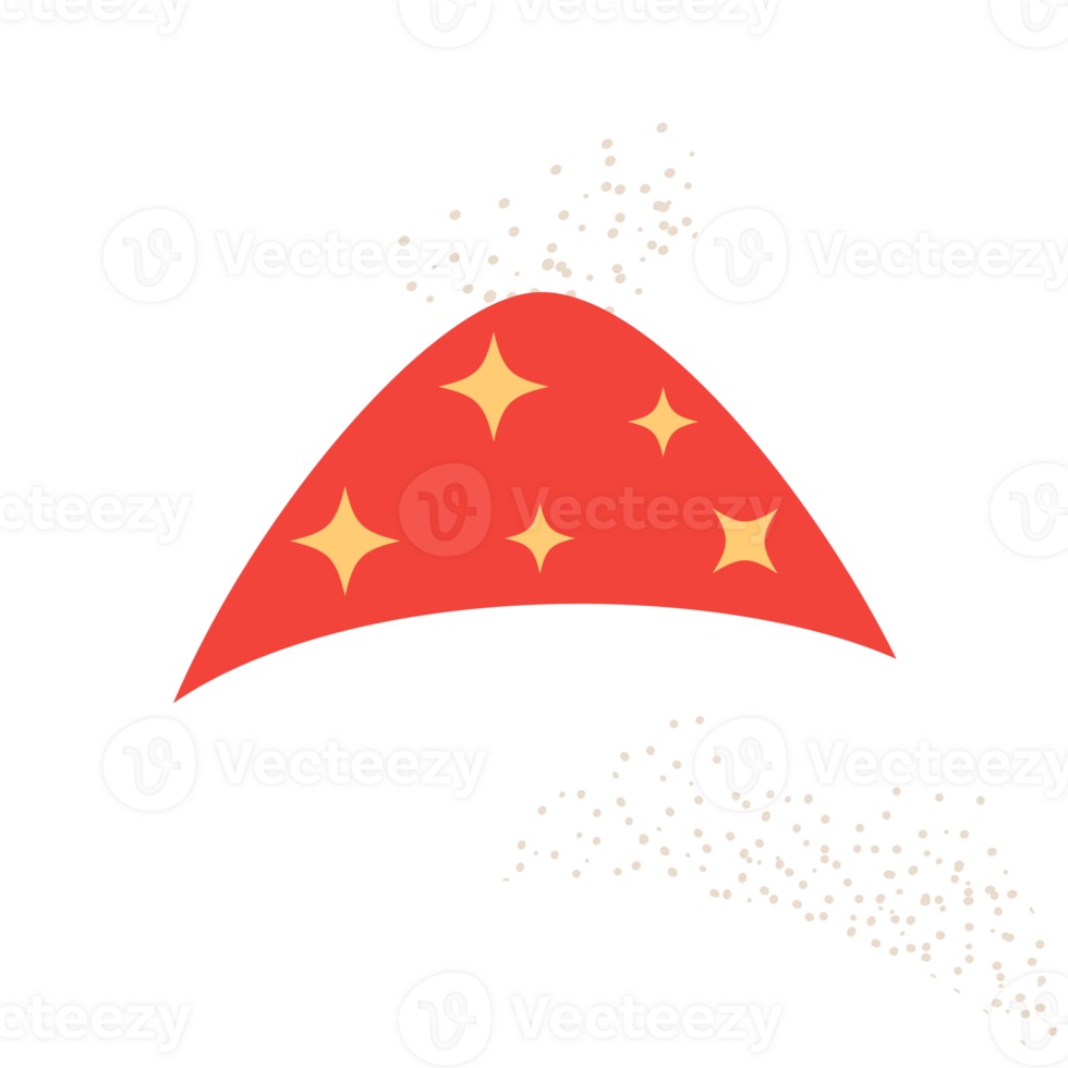 Santa red hat png