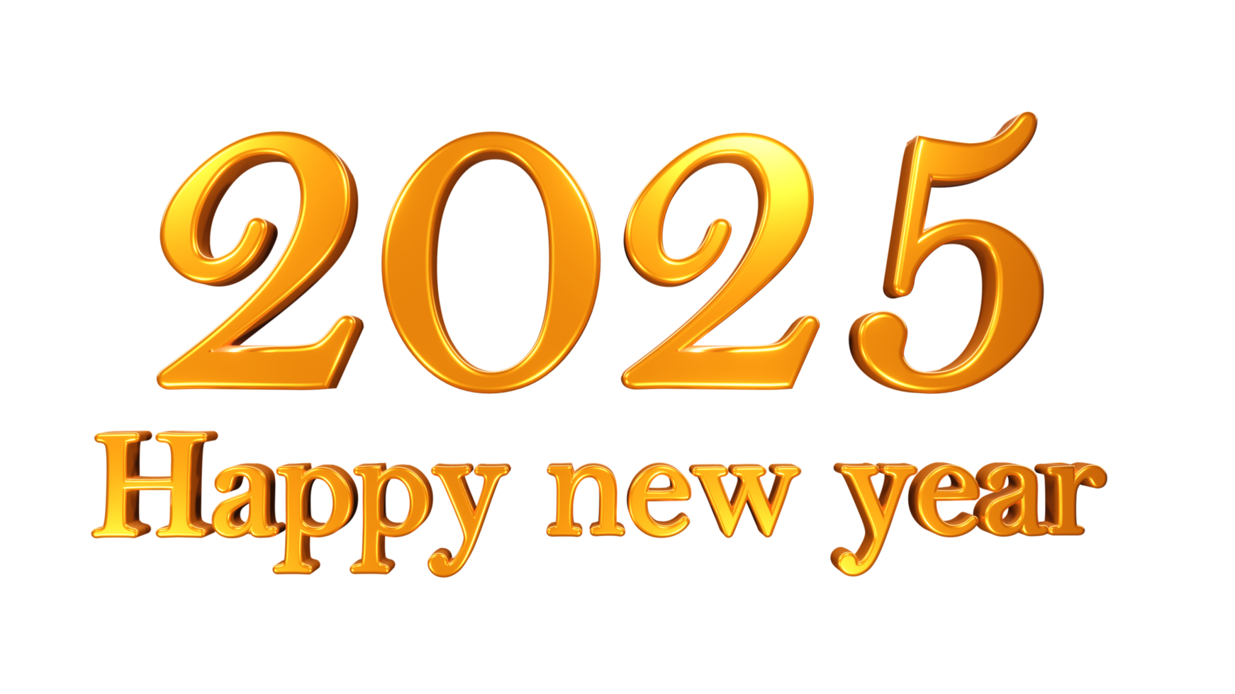 Happy new year 2025 png