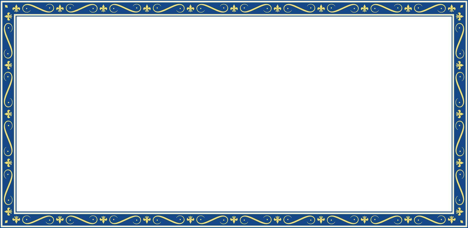 Artistic Border with Colorful Flowers for Elegant Event Cards vector