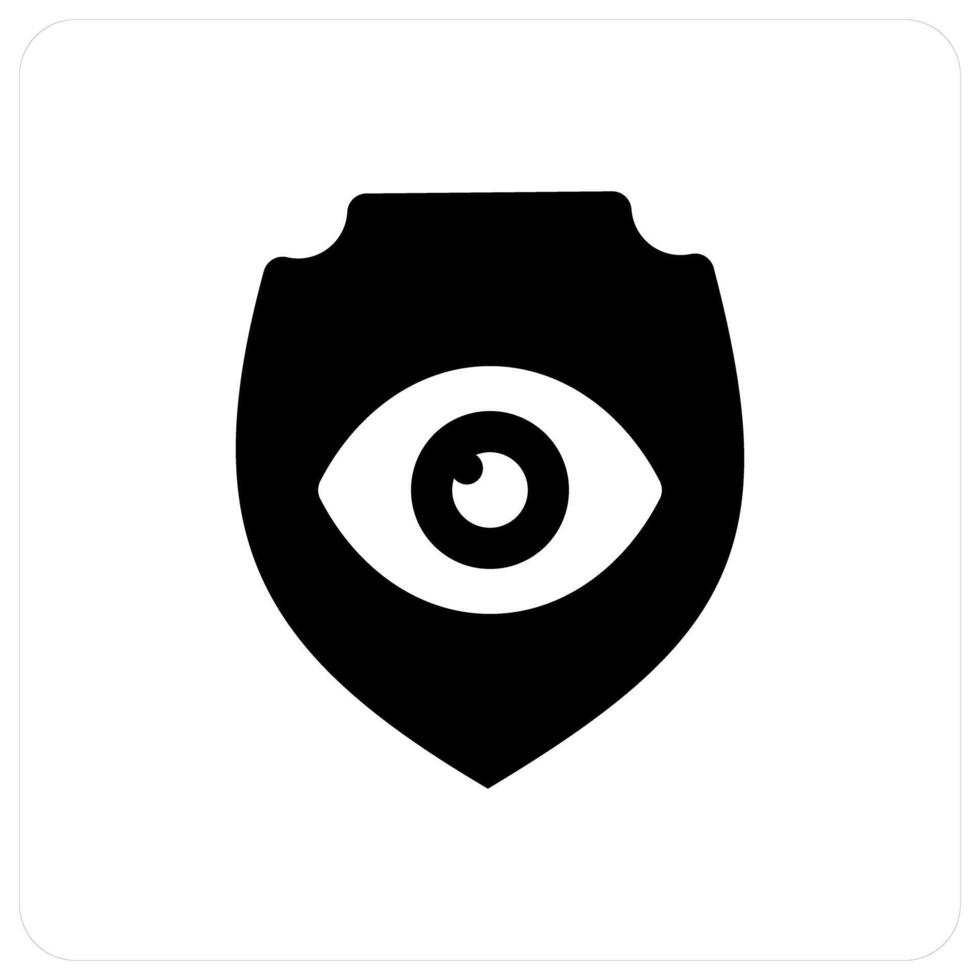 View Shield and safety icon concept vector