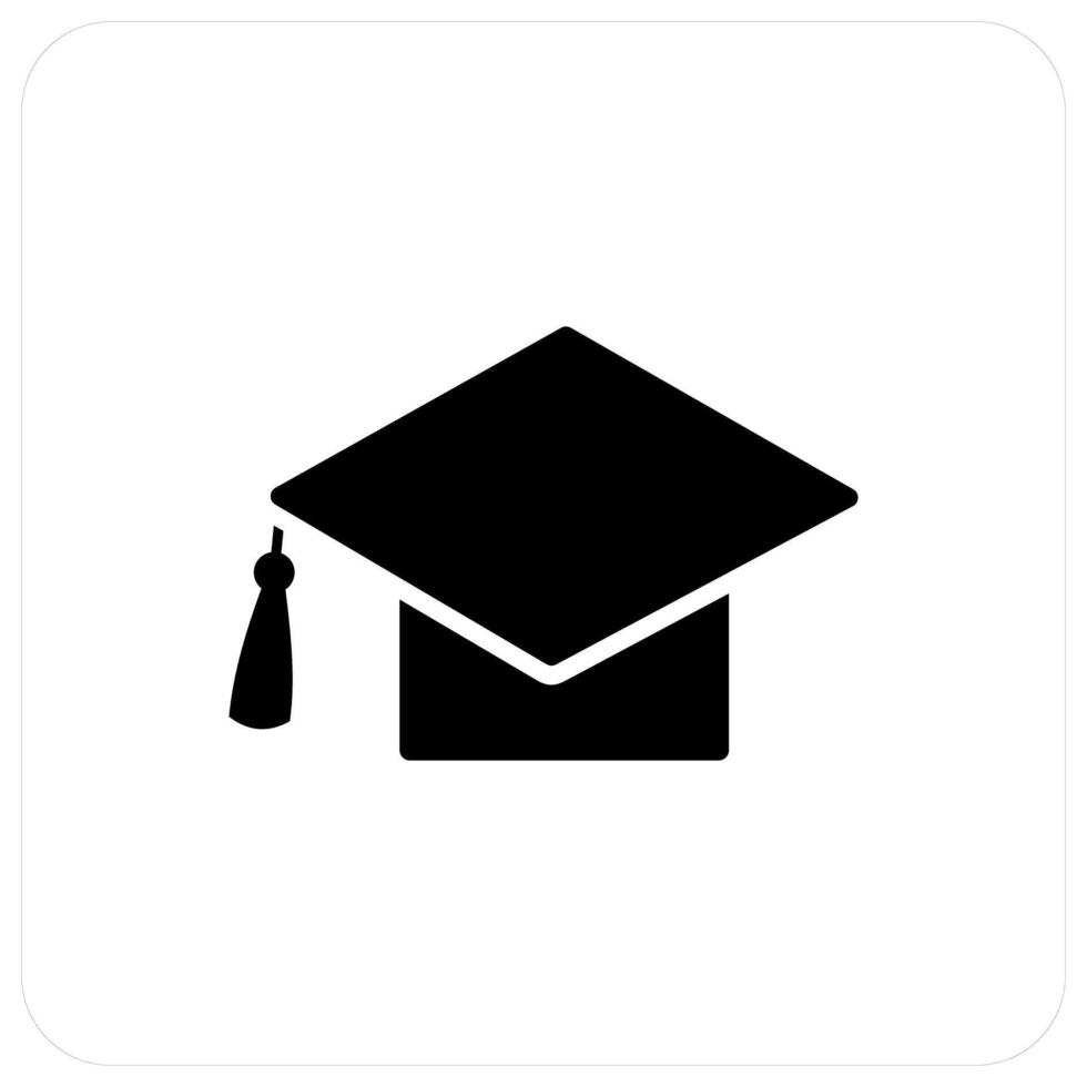 Graduation Cap and graduate icon concept vector
