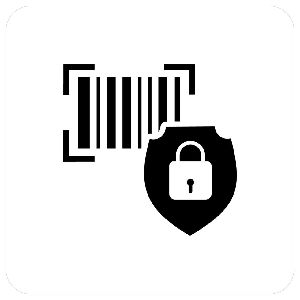 Bar security Safety icon concept vector