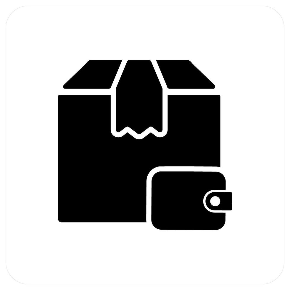 Pay On Delivery icon concept vector