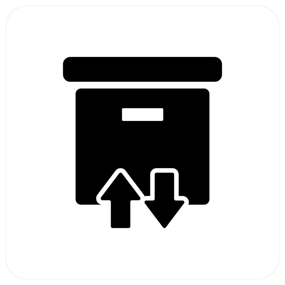 Delivery Message and parcel icon concept vector