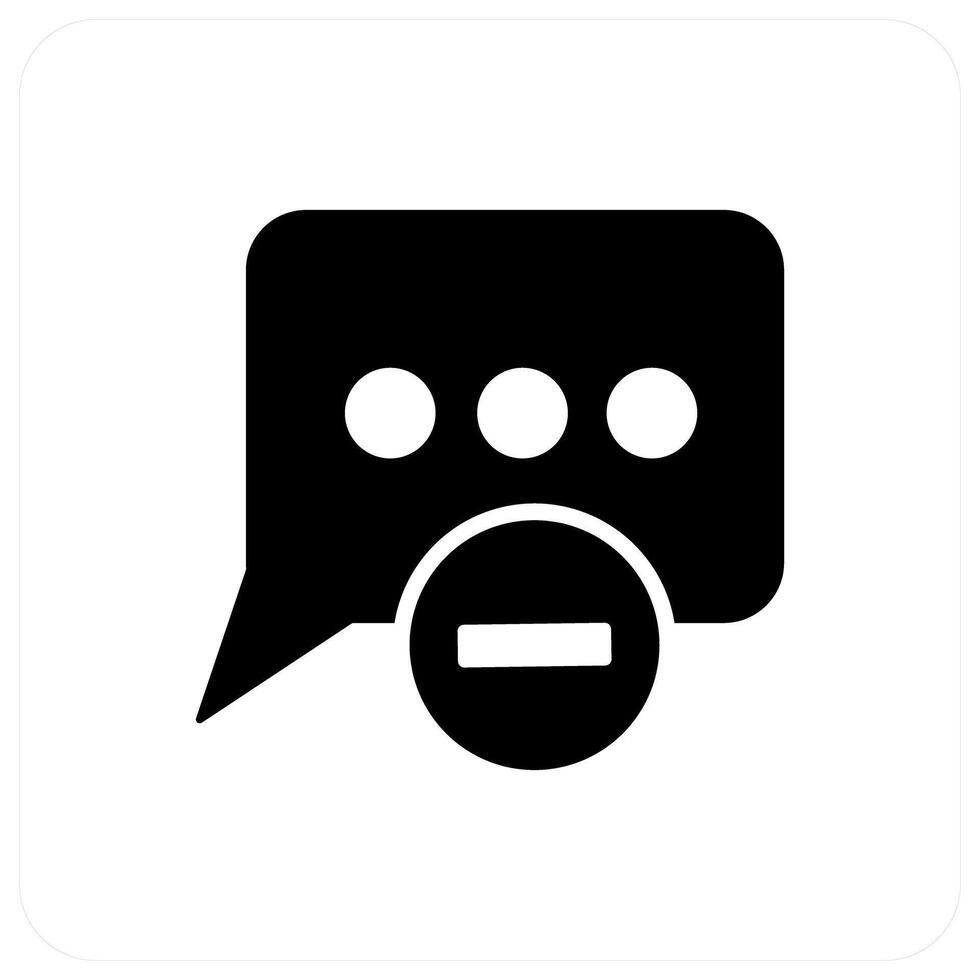 Remove Message and delete icon concept vector