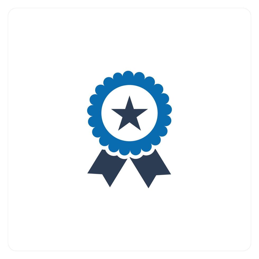 Star Badge and badge icon concept vector