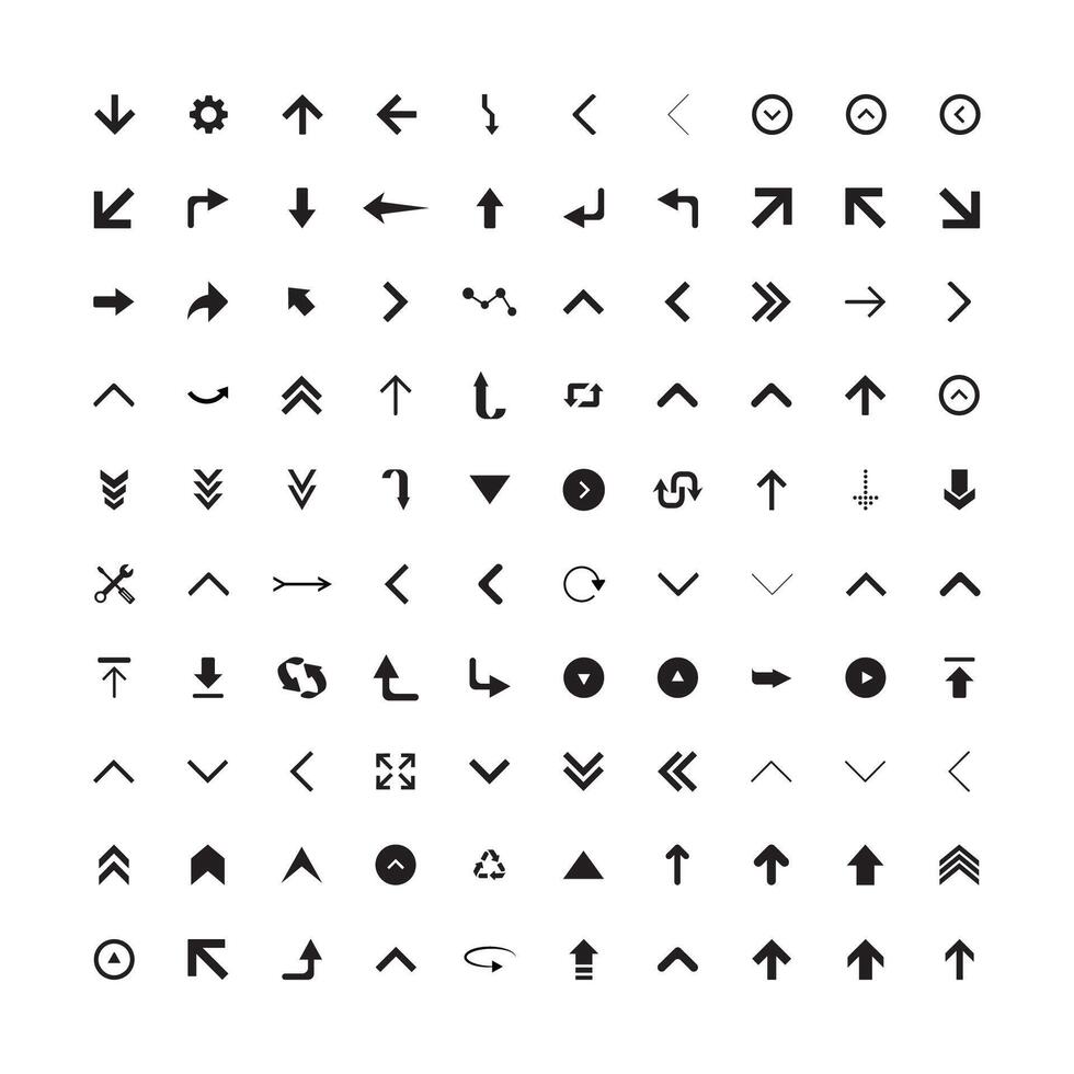 universal icon set for web vector