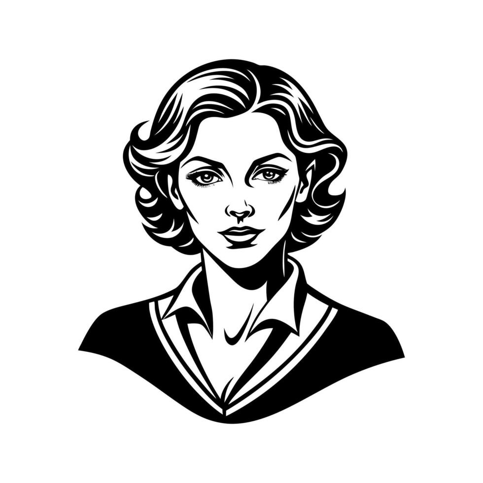 Empowered Woman Art vector