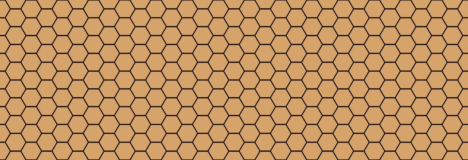 Wood Hexagon, wall art decor. vector