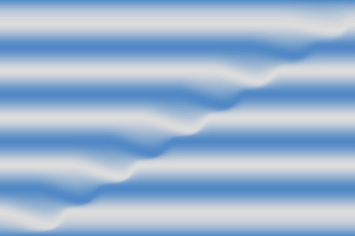 A seamless pattern with blue waves on a white background. vector