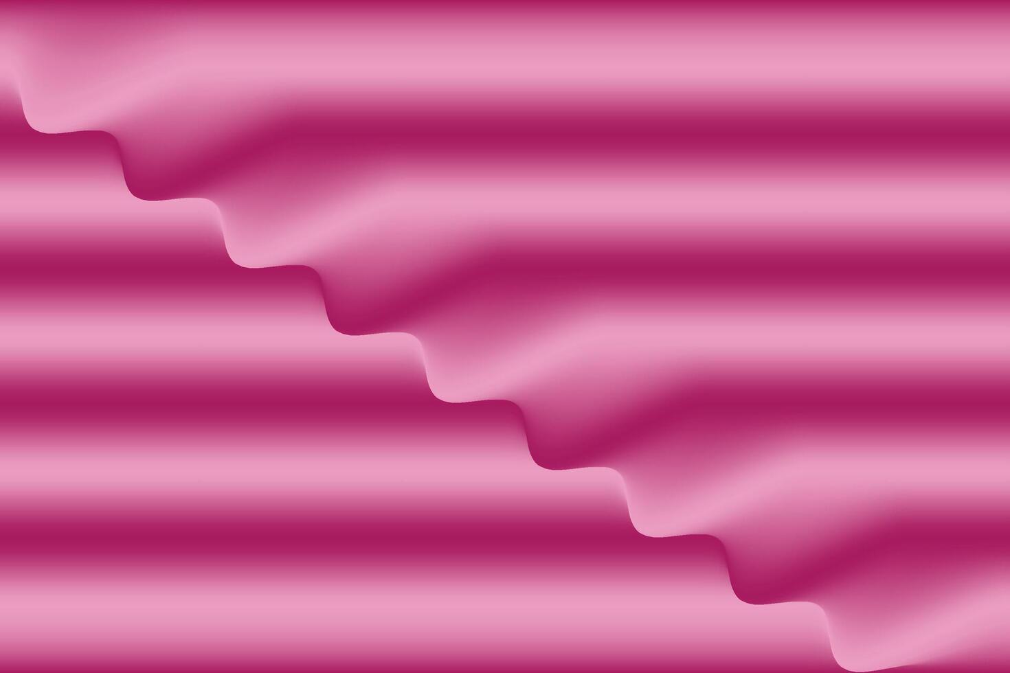 Beautiful pink wavy circle background vector