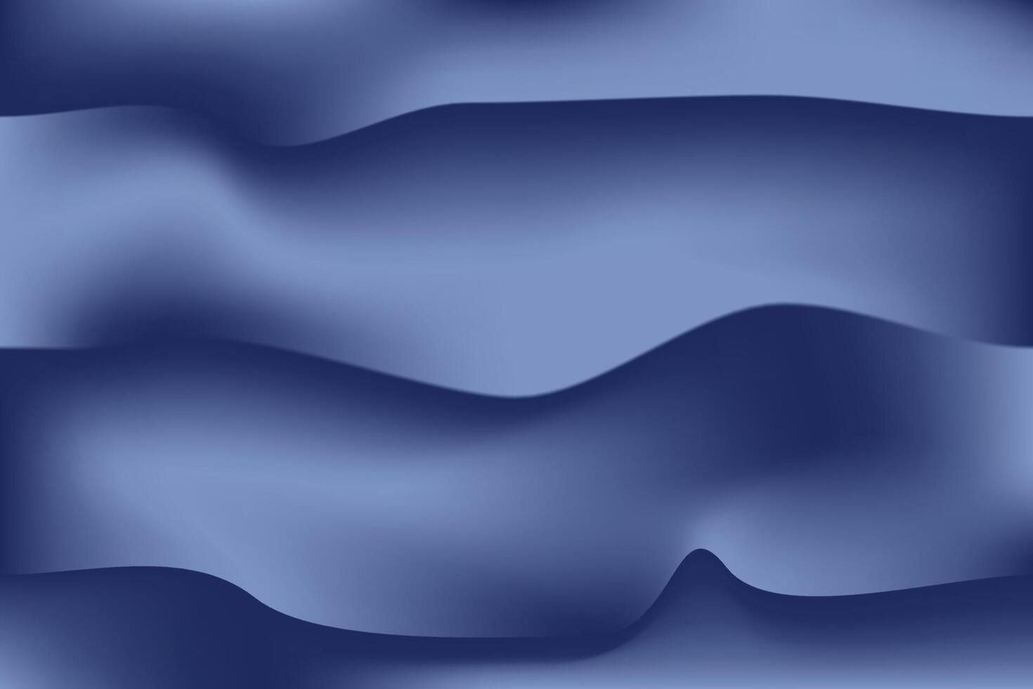 Blue d and abstract background with wave texture for wallpaper computer and virtual system color vector
