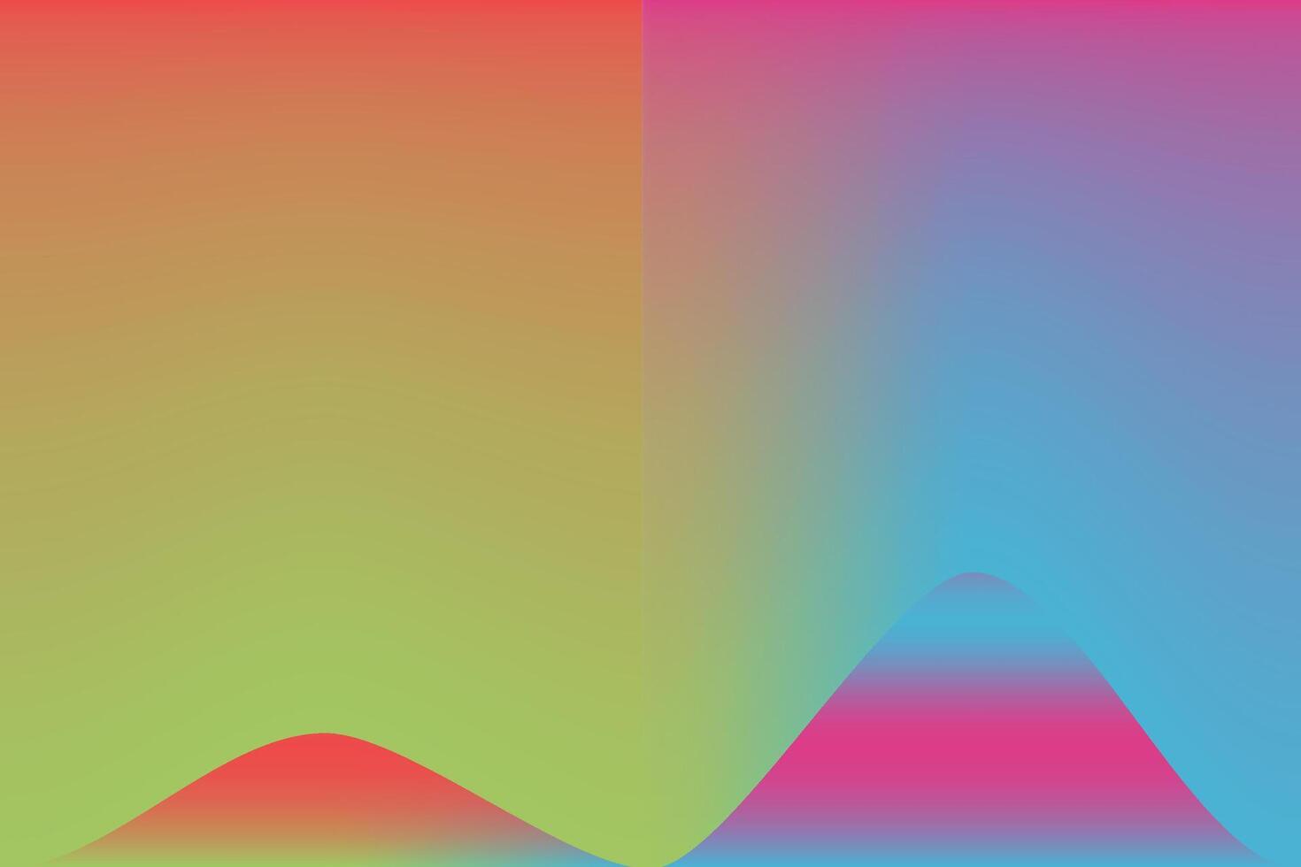 Abstract Wave Neon Color Background vector