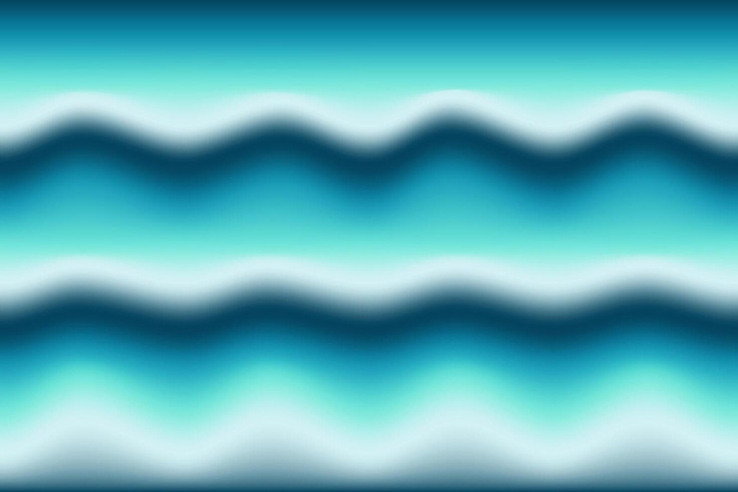 Abstract background gradient blue wave papercut simple modern vector