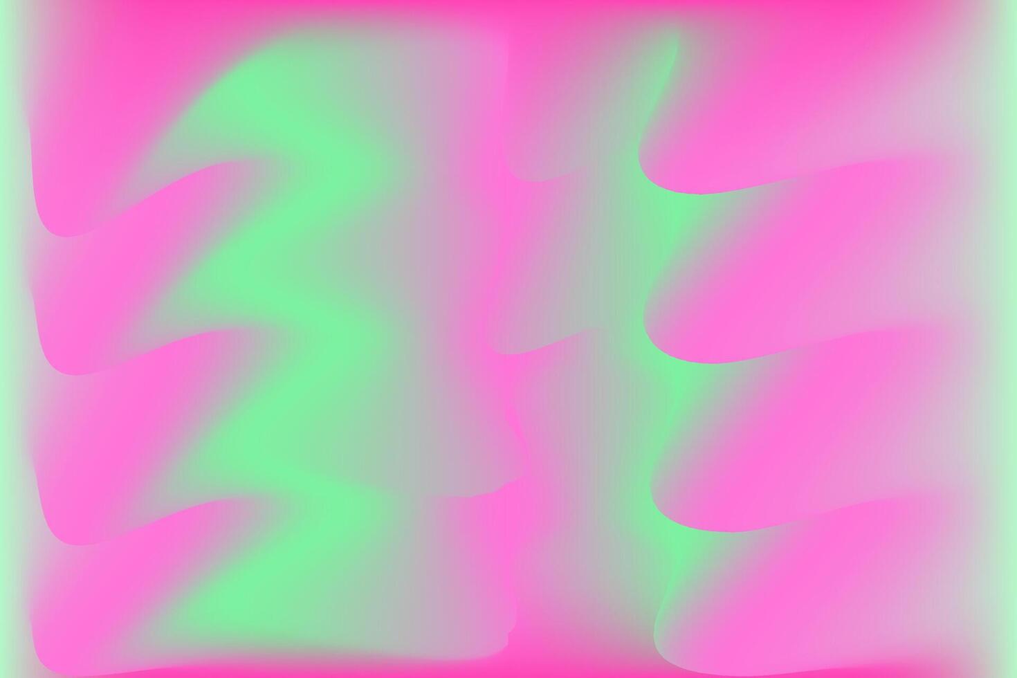 Gradient pink and green background vector