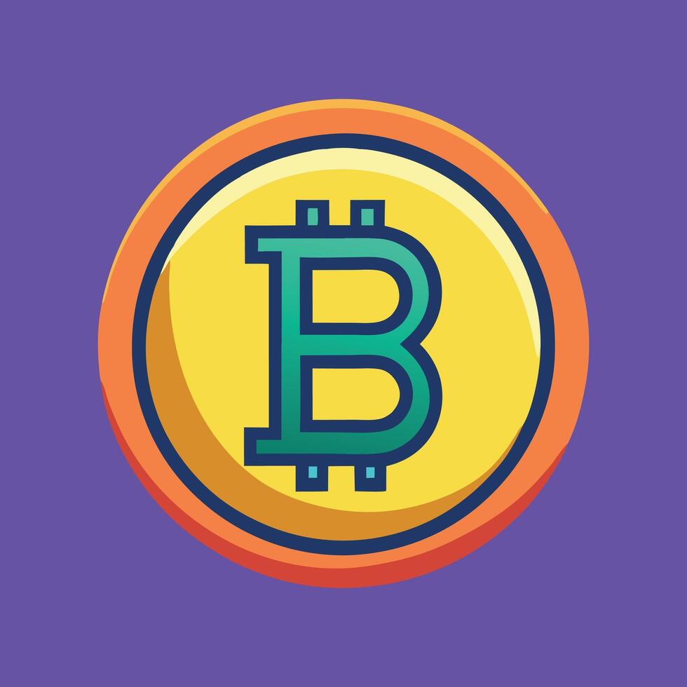 Digital Currency Icon Set vector