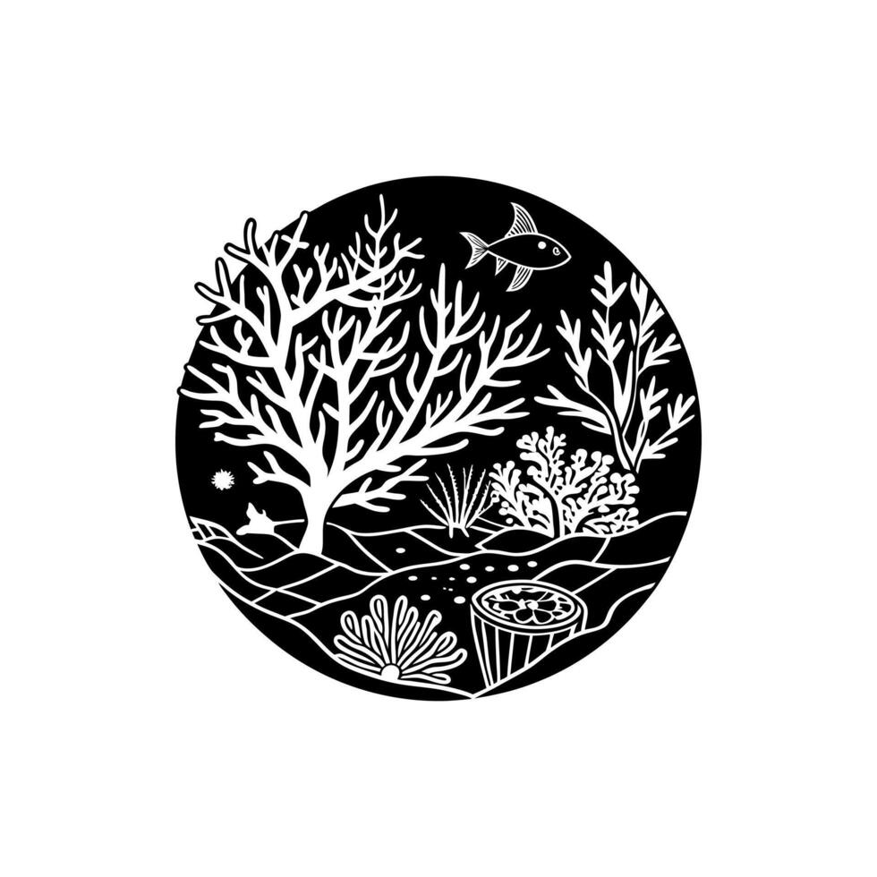 Whispers of the Reef vector