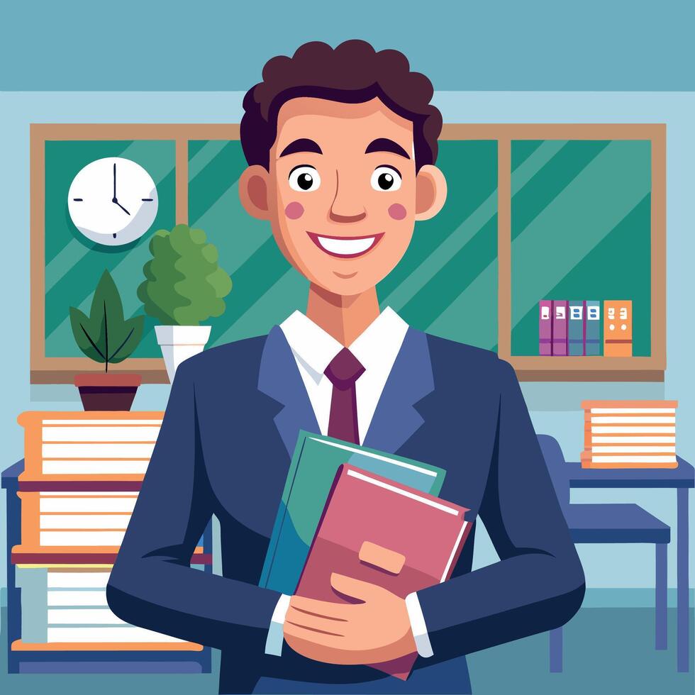 Guiding minds one page at a time 50499491 vector art at vecteezy
