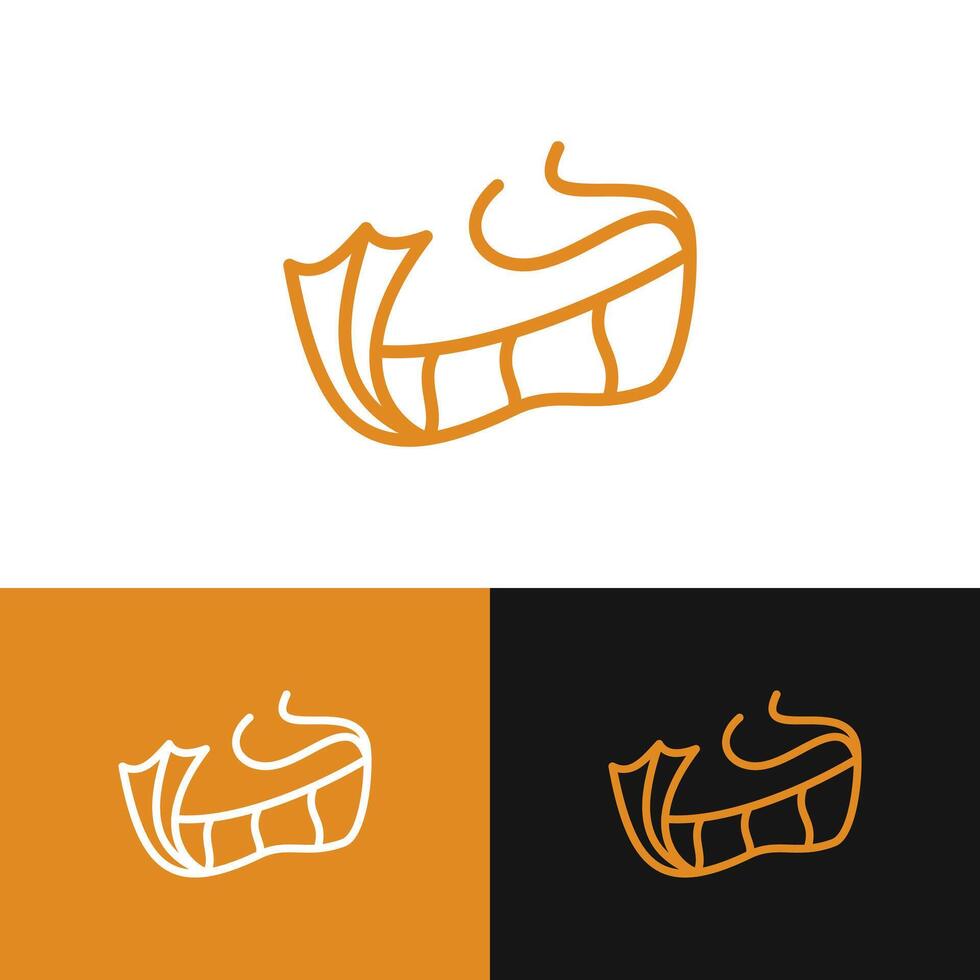 With a logo that combines shrimp and ships, we provide an unforgettable seafood culinary experience and efficient cruise service vector