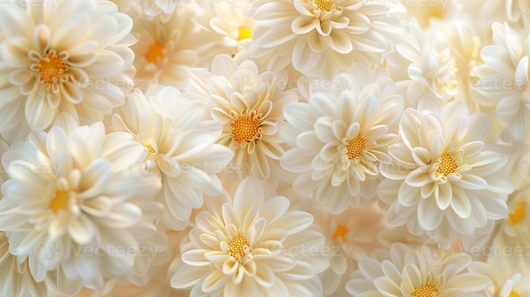 Stunning vibrant white flower blossoming botanical natural environment photo