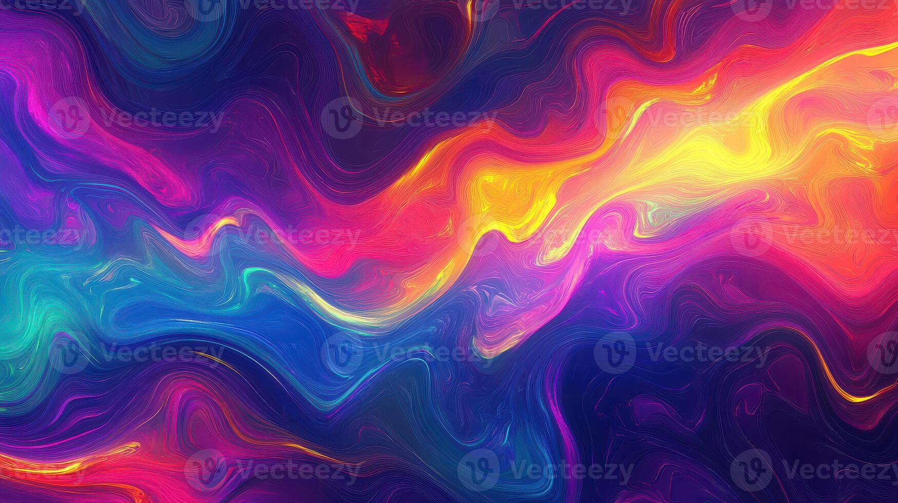 Colorful abstract background with a wave pattern photo