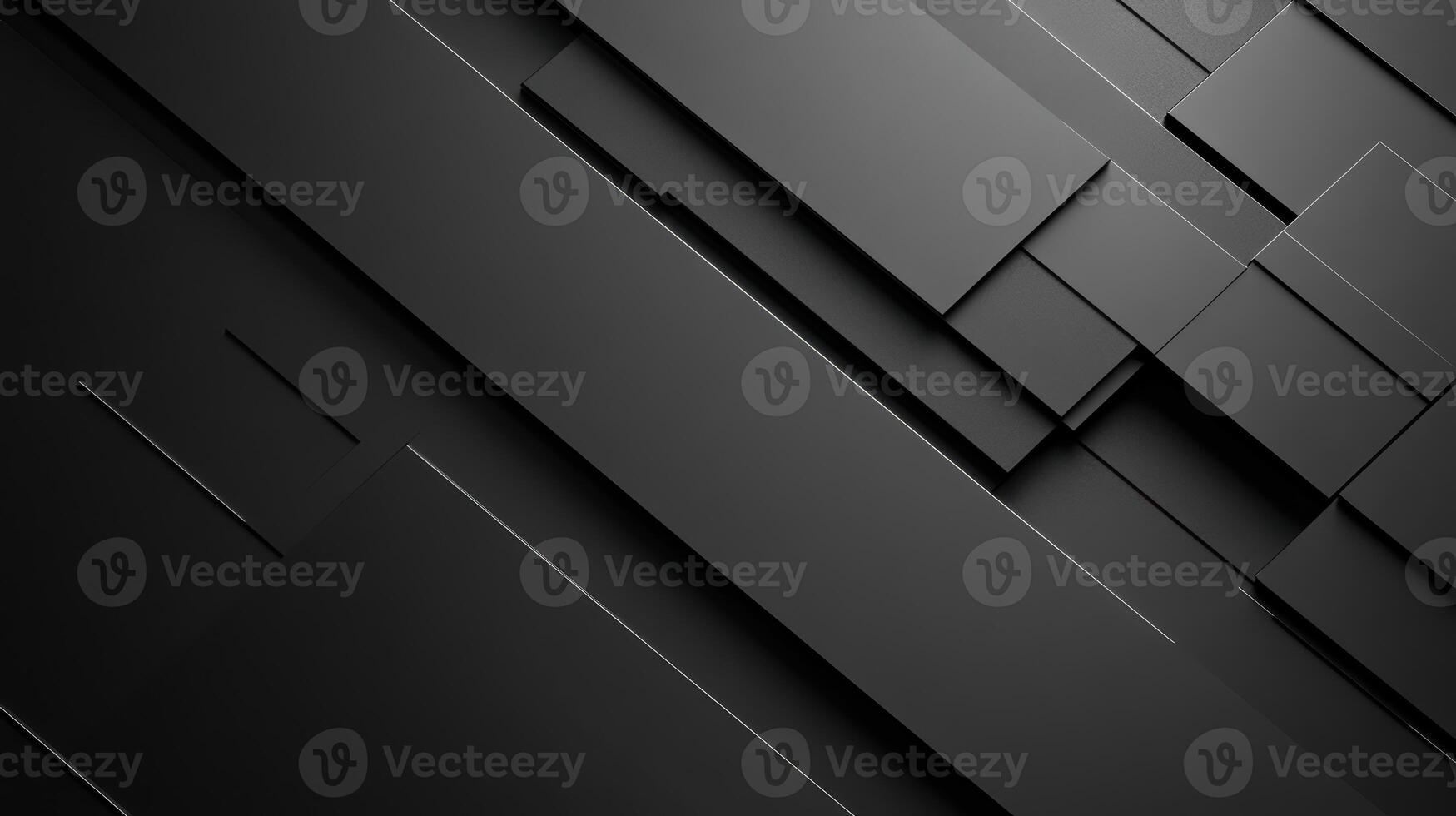 Black and white abstract wallpaper with squares photo