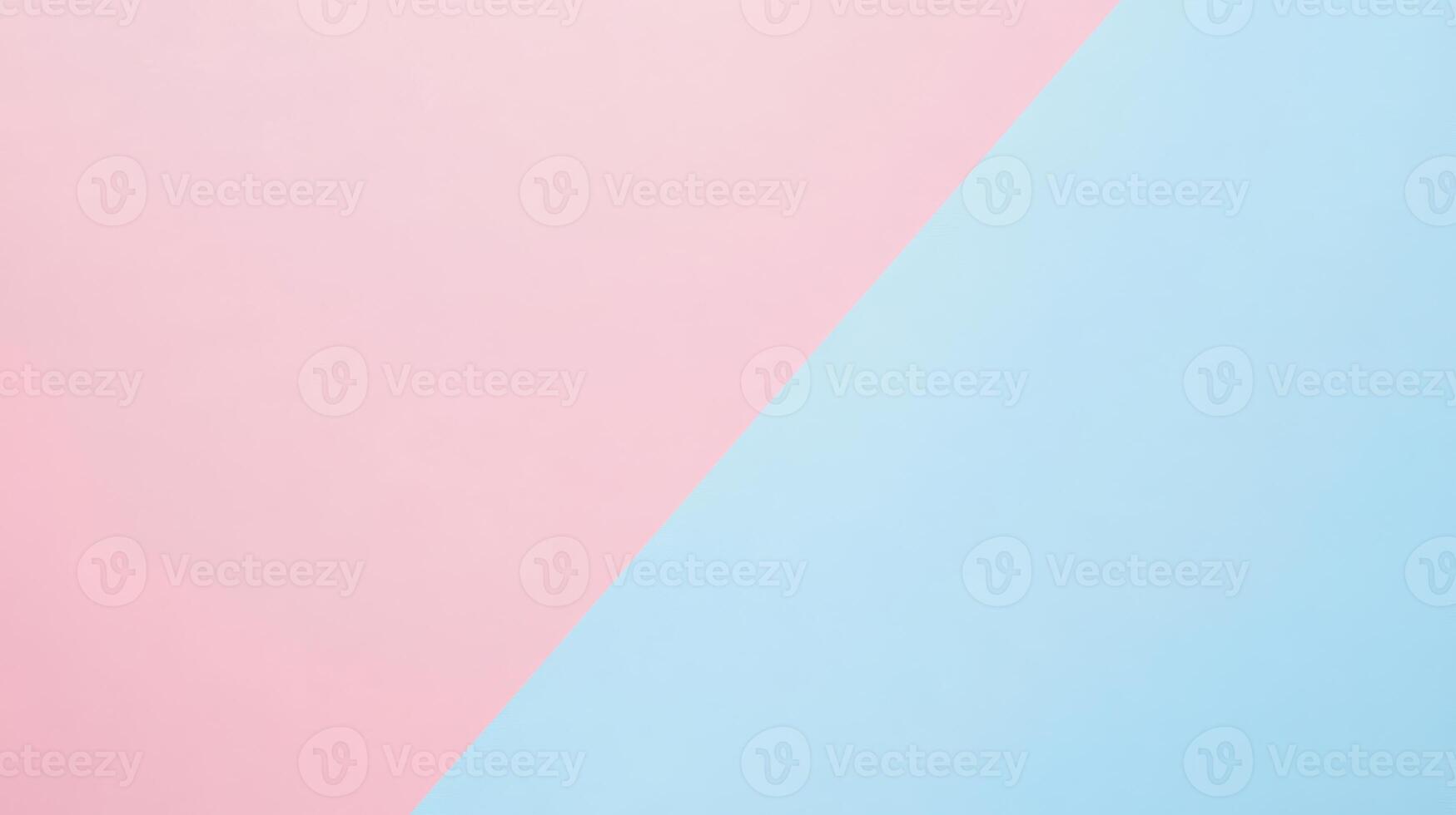 A pink and blue background with a white and blue triangle photo