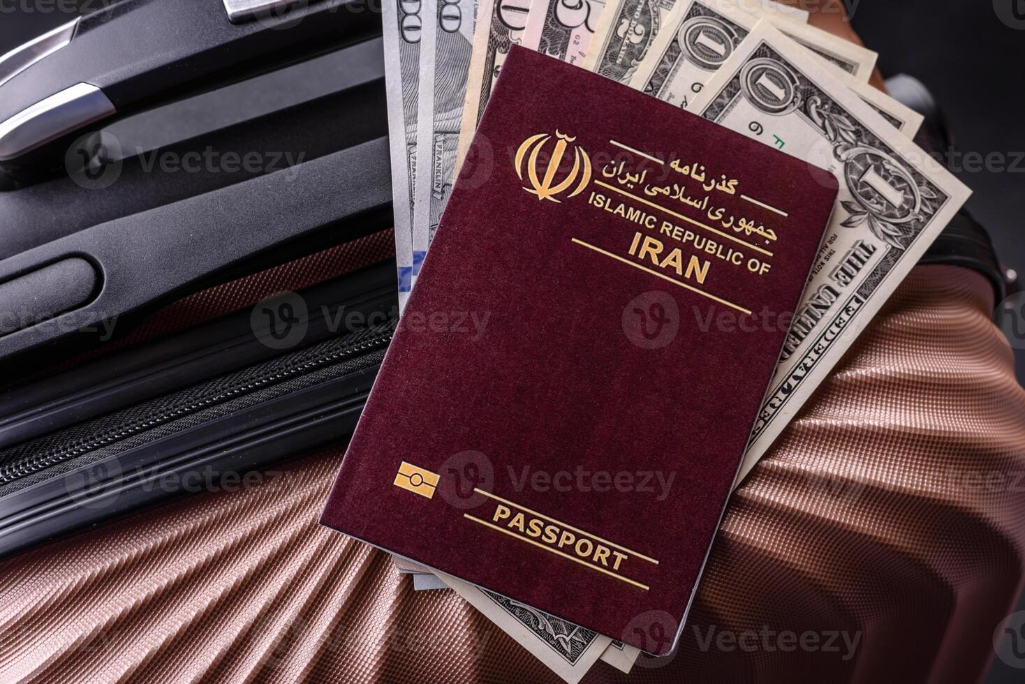 International passport of a citizen of Iran photo