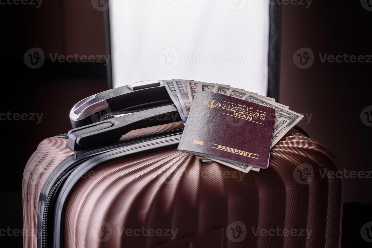 International passport of a citizen of Iran photo