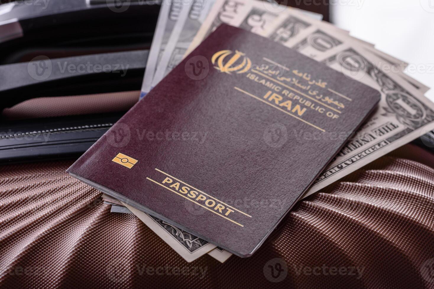 International passport of a citizen of Iran photo