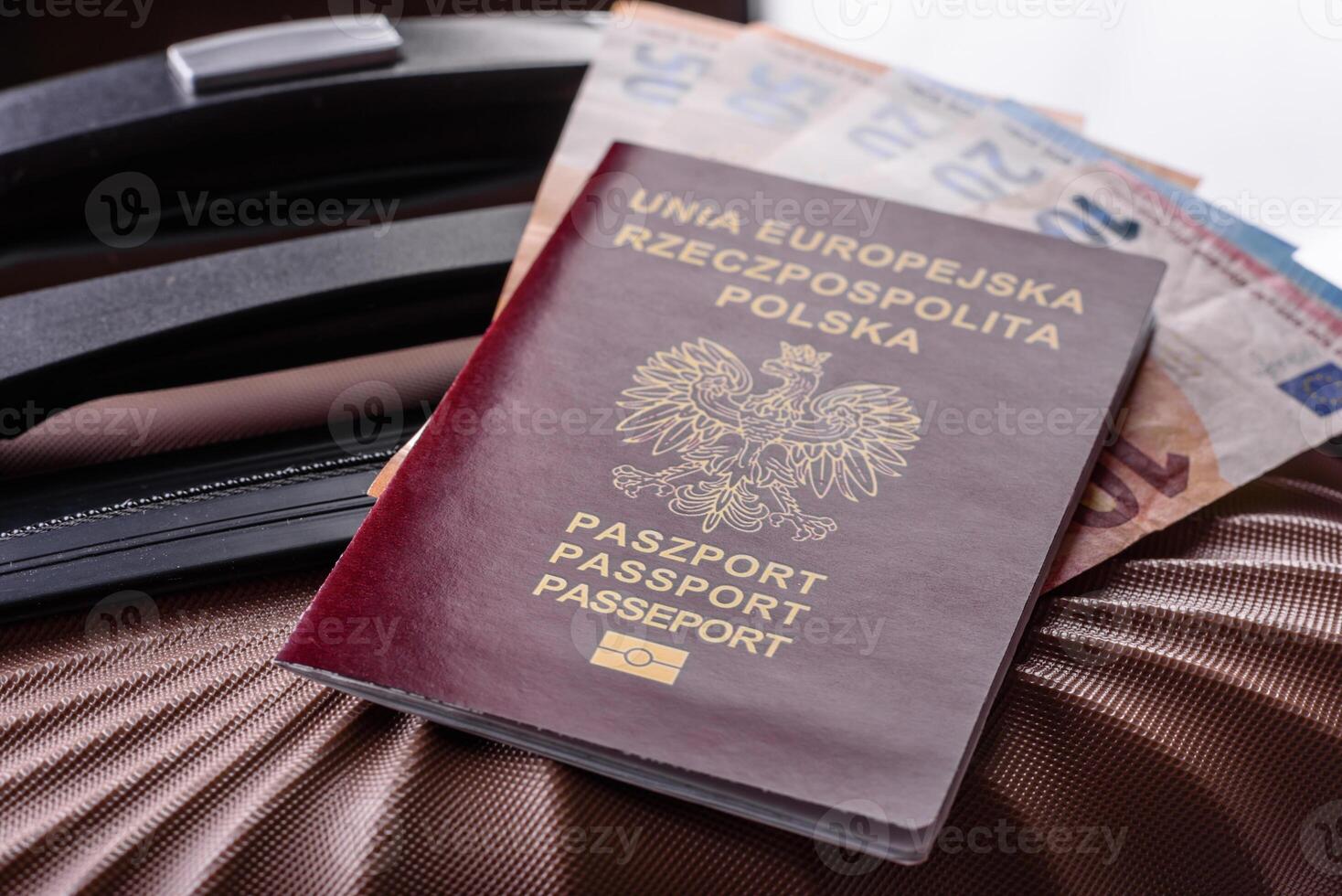International passport of a citizen of Poland photo
