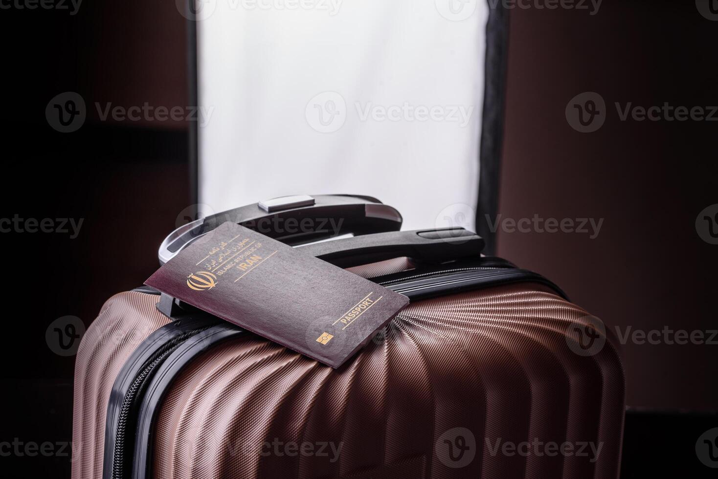 International passport of a citizen of Iran photo