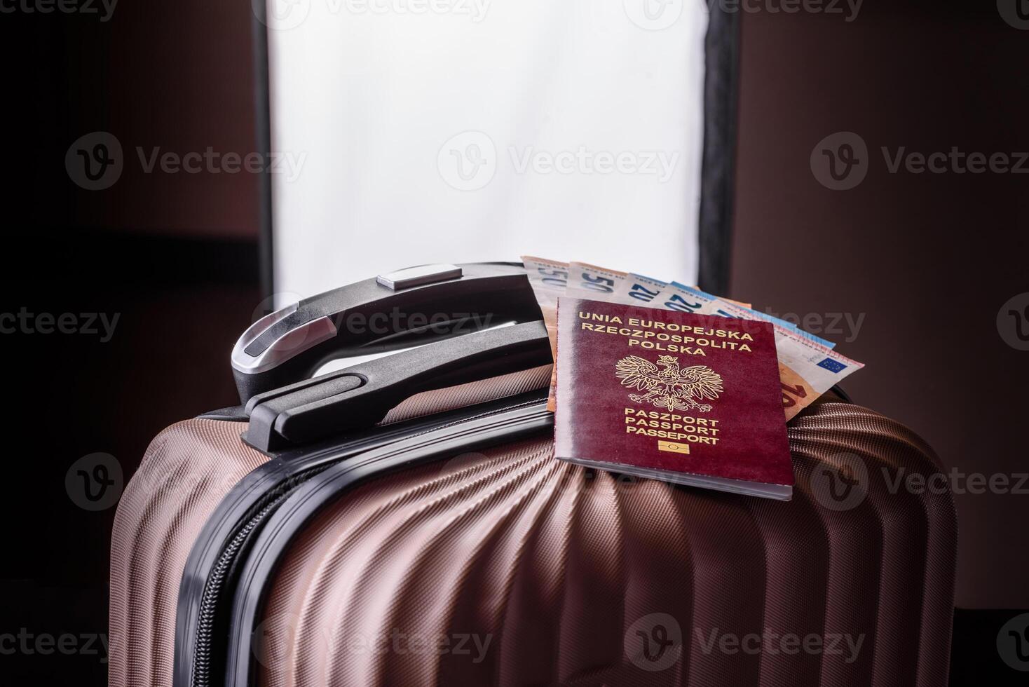International passport of a citizen of Poland photo