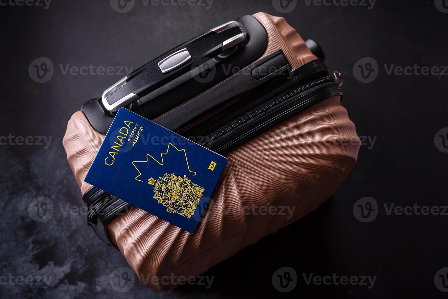 International passport of a citizen of Canada photo