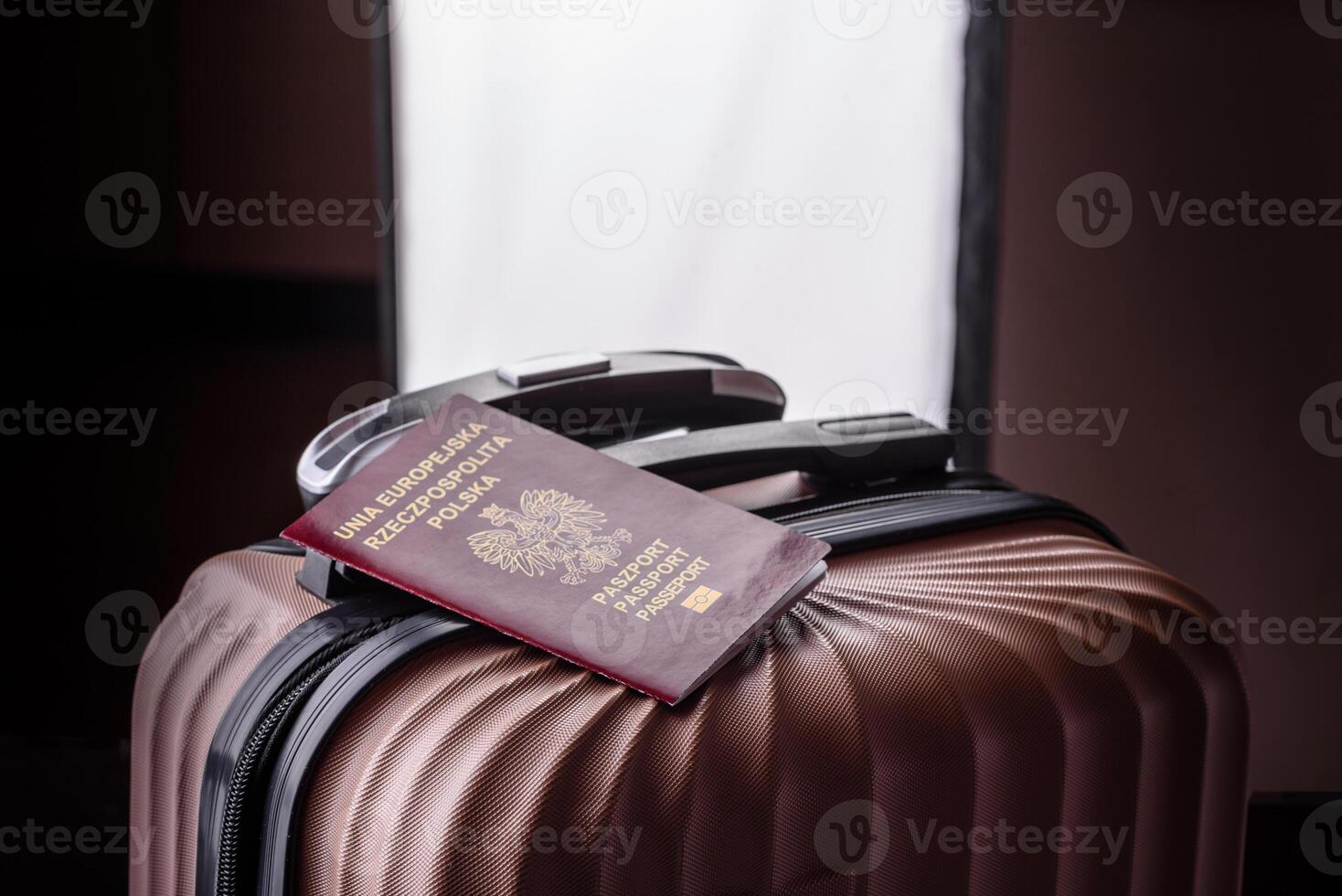 International passport of a citizen of Poland photo
