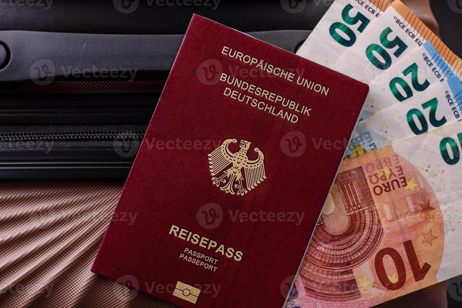 International passport of a citizen of Germany photo