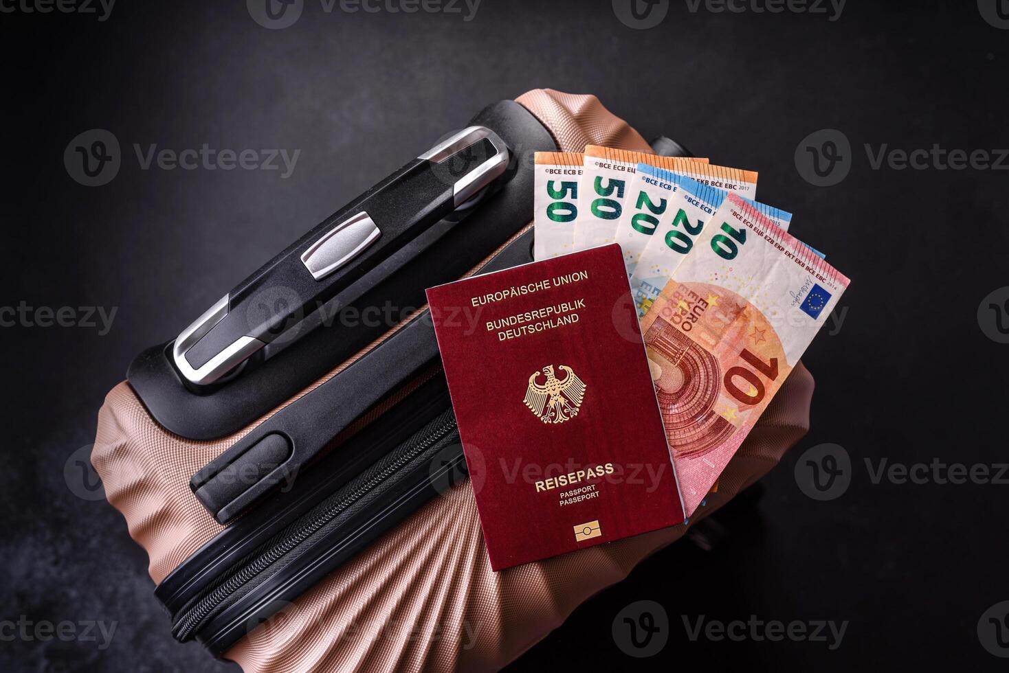 International passport of a citizen of Germany photo