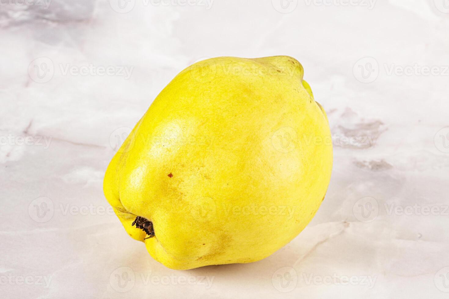 Ripe sweet organic quince fruit photo