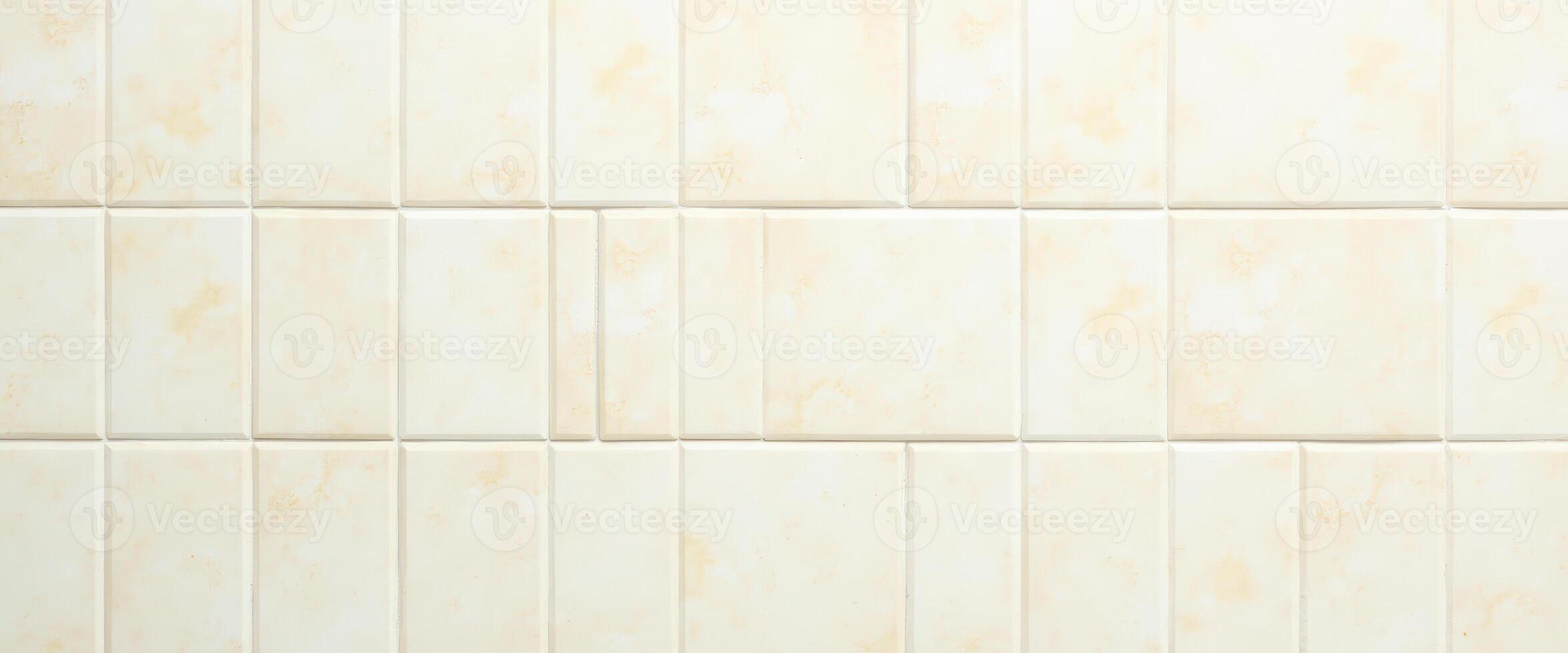 Seamless White Tiles with Subtle Veining photo