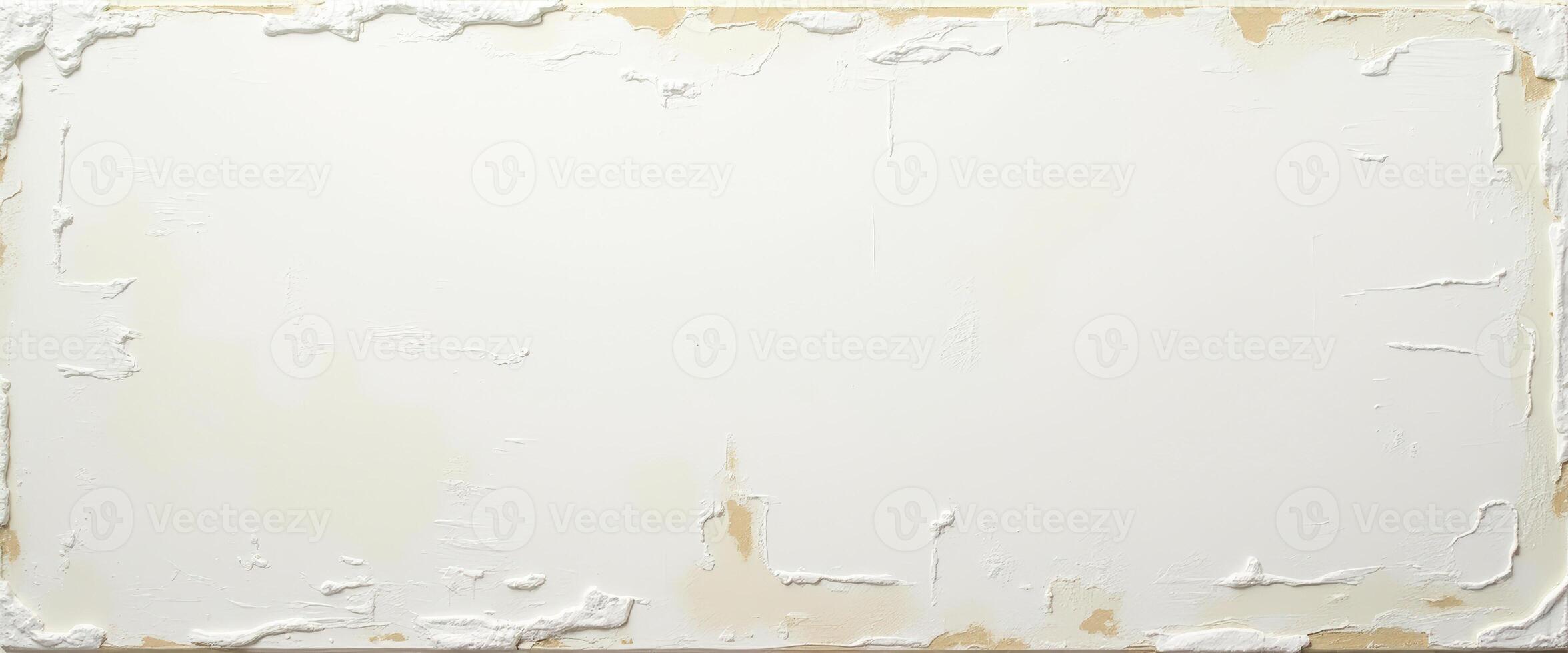 White Canvas with Beige Frame photo