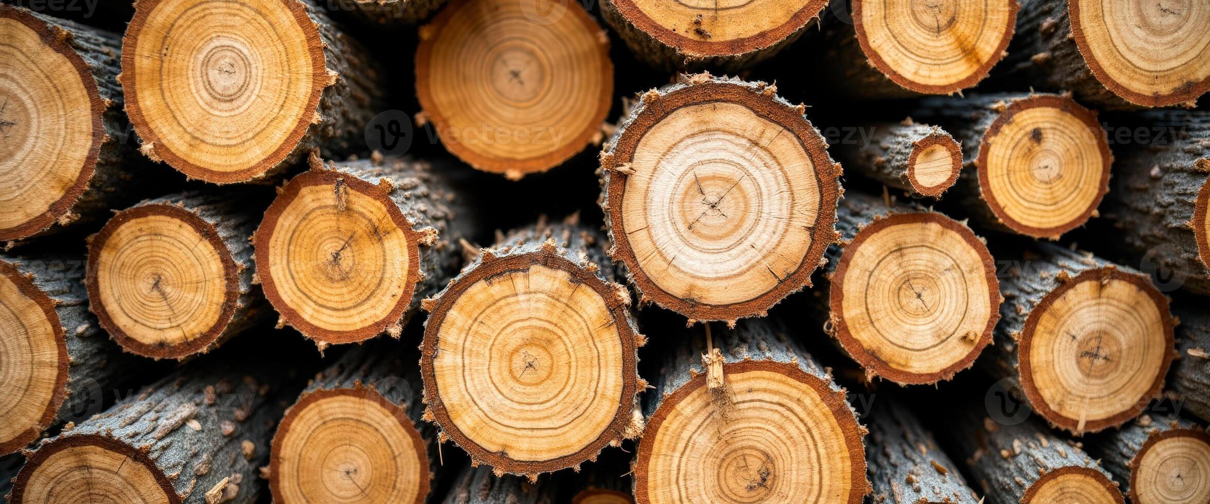 Close Up Of Tree Rings photo