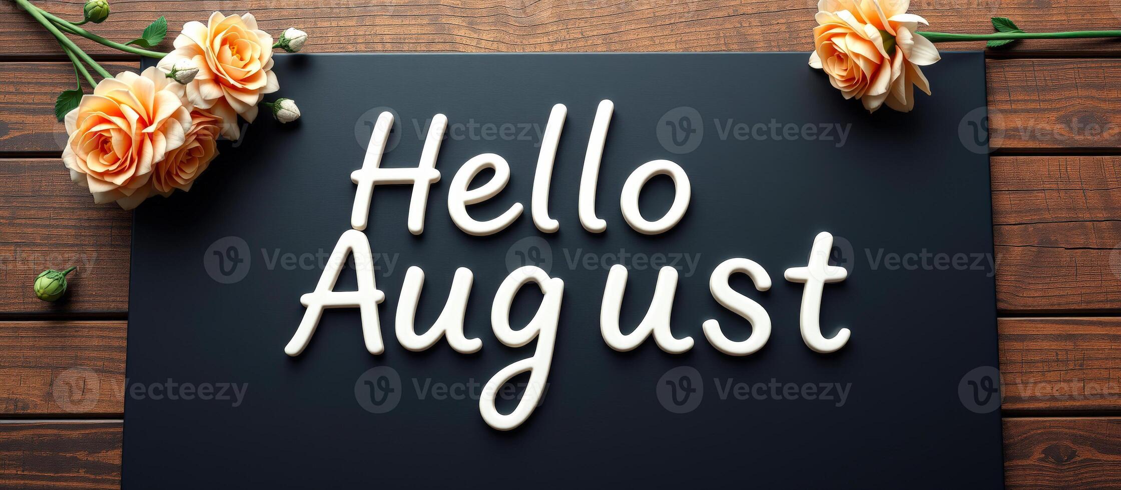 Hello August - Welcome Summer photo