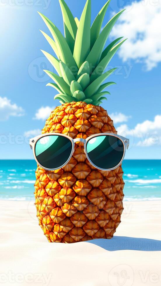 Pineapple on the Beach photo